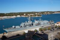 HMS MONMOUTH - M. P&eacute;rez, en Mah&oacute;n 27.03.2010 - http://www.baixamar.com/