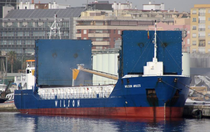 WILSON AVILES Carga convencional. Cabotaje y Altura. MS Hero Omken